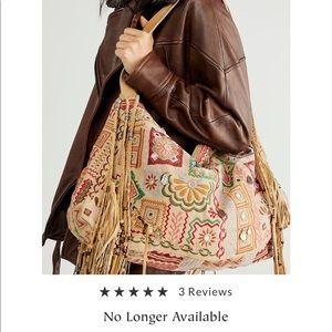FREE PEOPLE BAG <> Nigel Preston Mirror Hobo